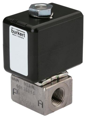 Solenoid Valve NC M5 Stainless Steel FFKM 0-30bar/435psi 24VDC 7011 20072330