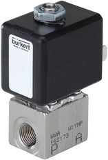Solenoid Valve 3/2 NC M5 Stainless steel FKM 0-13bar/189psi 24VAC 7012 381002