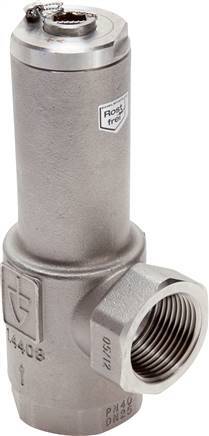 G1/2'' Stainless steel Relief valve 0.5 - 2.5 bar / 7.25 - 36.25 psi