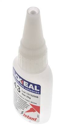 Loxeal Instant Adhesive 20ml Transparent 4-8s Curing Time Universal Surfaces