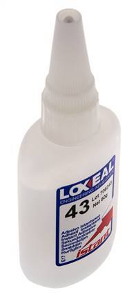 Loxeal Instant Adhesive 50ml Transparent 4-8s Curing Time Universal Surfaces