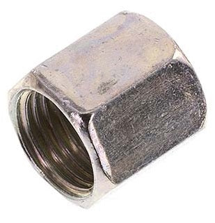 M52x2 x 42L Zinc plated Steel Union nut for Cutting ring
