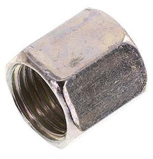 M8x1 x 4LL Zinc plated Steel Union nut for Cutting ring [20 Pieces]