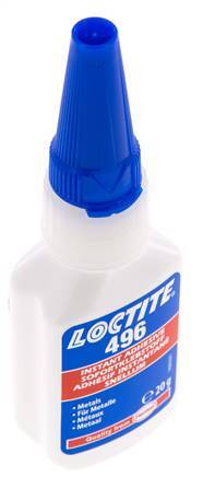 Loctite Instant Adhesive 20ml Transparent 20-60s Curing Time Metal, Plastic And Rubber Surfaces