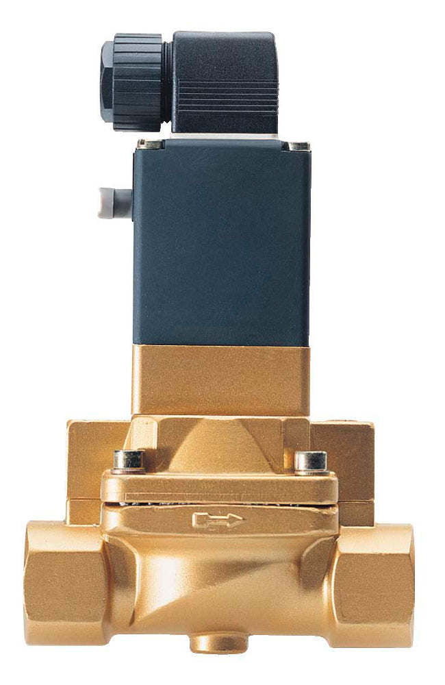 Solenoid Valve G1/2'' NO Brass FKM 0.2-10bar/3-145psi 24VDC Oxygen Fat/Oil Free 5282 176014