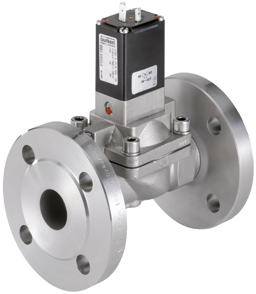 Flange DN25 Stainless Steel 230VAC Solenoid Valve 5282 134557