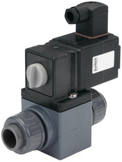 Solenoid Valve 3/2-Way NPT 1/2'' Diverting PVC FKM 0-1bar/15psi 240VAC/DC Vacuum 0131 98110712