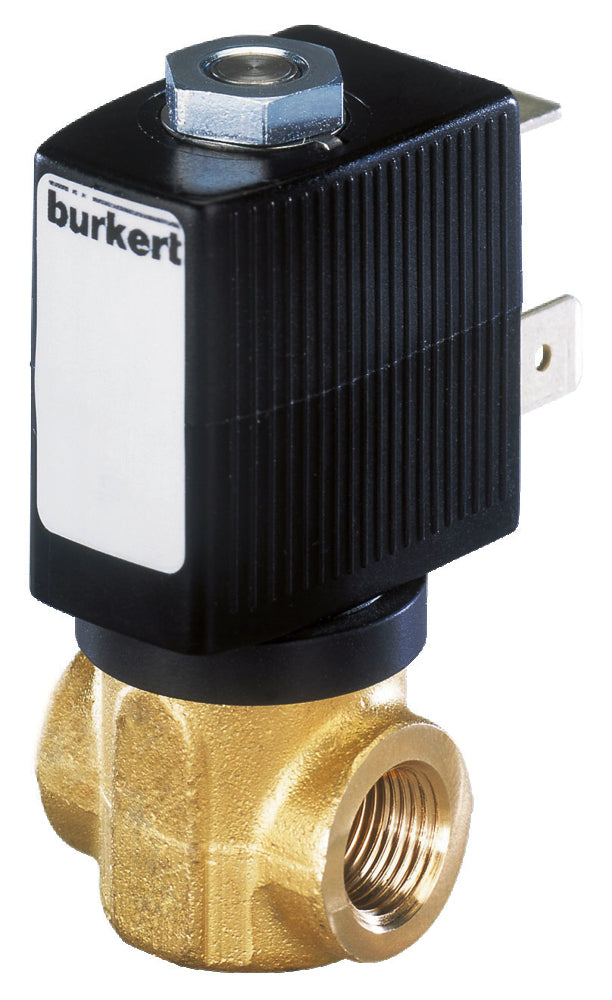 Solenoid Valve G1/4'' NC Brass FKM 0-30bar/435psi 24VDC 6027 302299