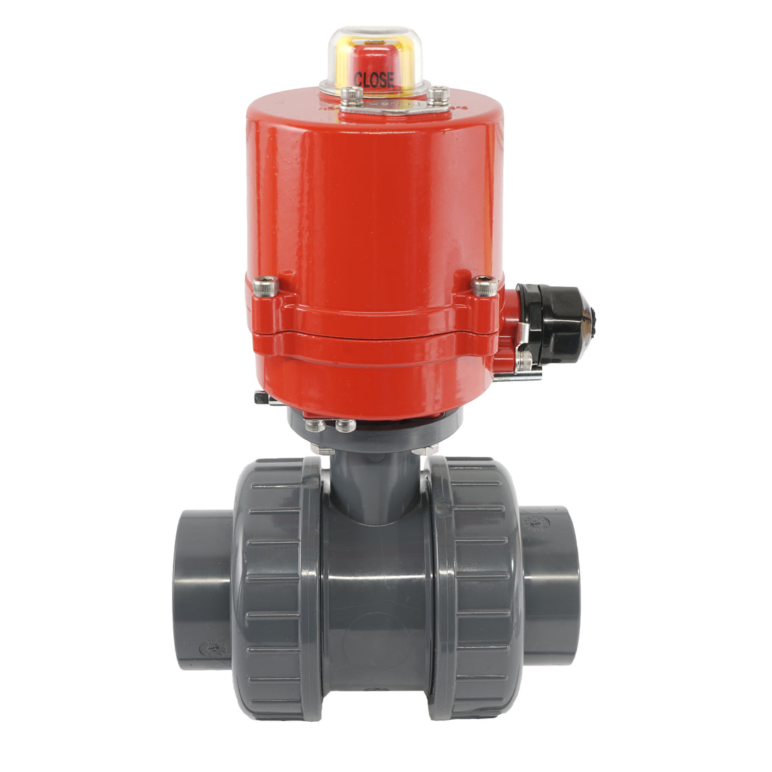 32mm 120V AC VDL 2-way PVC Electrical ball valve