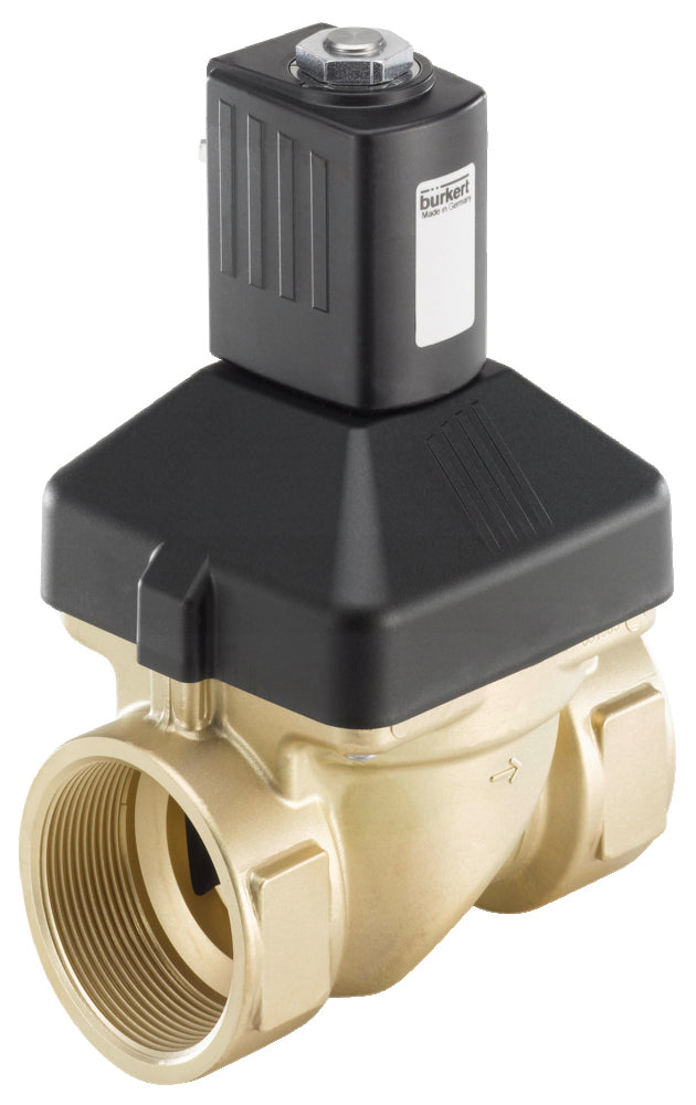 Solenoid Valve NPT 1 1/2'' NC Brass EPDM 0-6bar/87psi 24VDC 6213 273620
