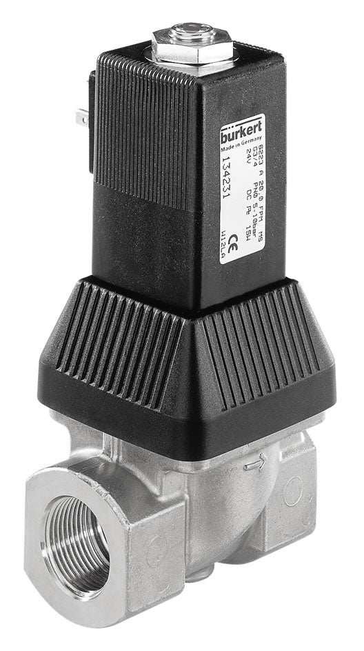 S△ Solenoid Valve G1/2'' NC Stainless Steel FKM 0.5-10bar/7