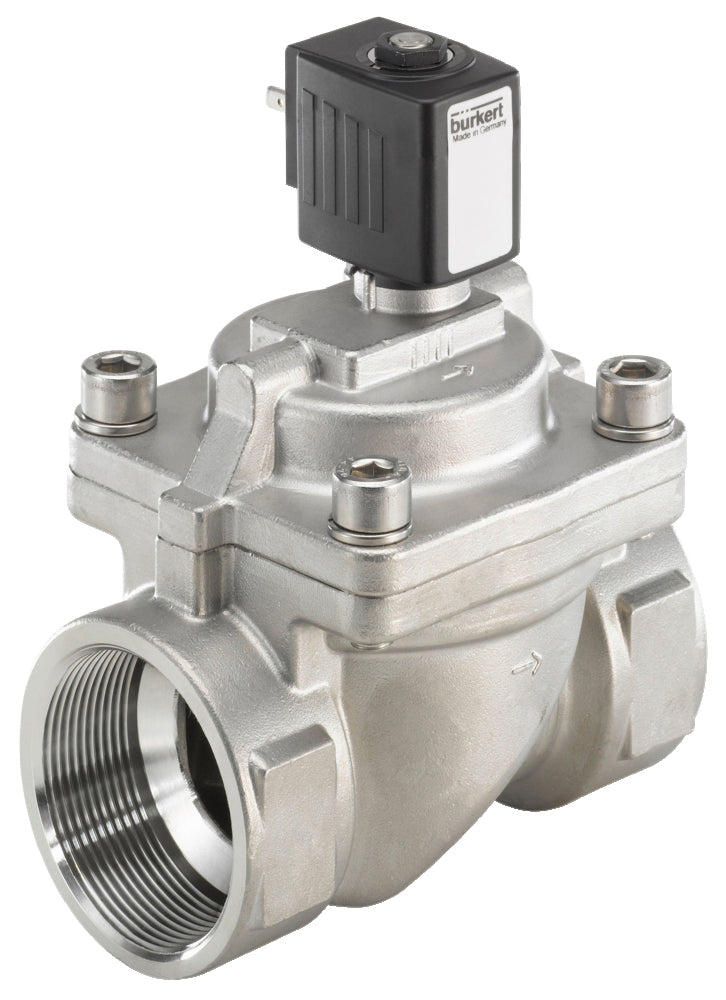 Solenoid Valve G2'' NO Stainless Steel FKM 0.2-16bar/3-232psi 230VAC 6281 228404