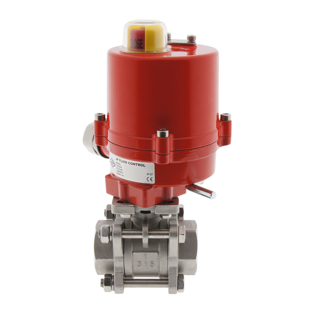 Electrical Ball Valve 2-Way G3/4'' Stainless Steel 24V DC