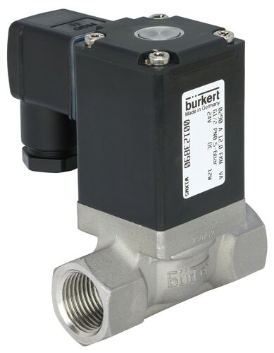 Solenoid Valve G1'' NC Stainless steel NBR 0-16bar/232psi 110VAC Vacuum Anti-Waterhammer 0290 67696