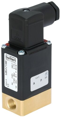 Solenoid Valve G1/4'' NC PP FKM 0-12bar/174psi 24VDC 0330 65690 ...