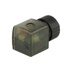 Connector 12-24V AC/DC (DIN - A) with 1m cable and LED - Burkert 2508 783574
