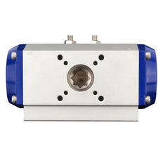 DN50 (2 inch) Wafer Pneumatic Butterfly Valve GG25-Stainless Steel-NBR Spring Open - BFLW