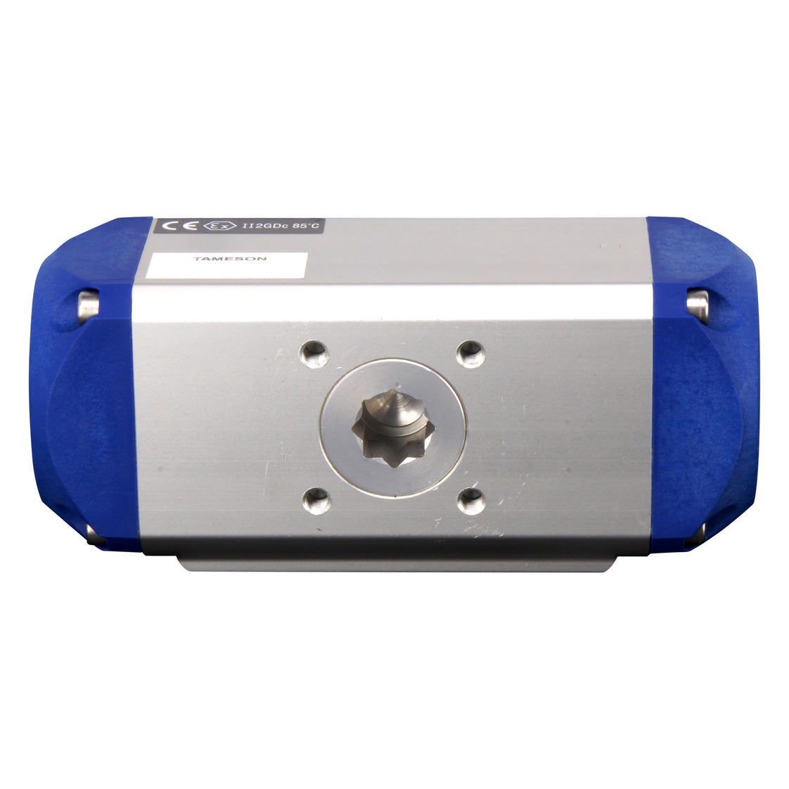 DN80 (3 inch) Wafer Pneumatic Butterfly Valve GG25-Stainless Steel-NBR Double Acting - BFLW