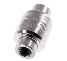 G1/4'' Check Valve Stainless Steel 316 FKM (Light Spring) 0.03-16bar - CLIS4E