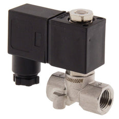 Solenoid Valve CM-DA 1/4'' Stainless Steel FKM 0-10bar 24V DC