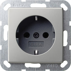 Gira System 55 Wall Socket Outlet (WCD Switchgear) - 0188600