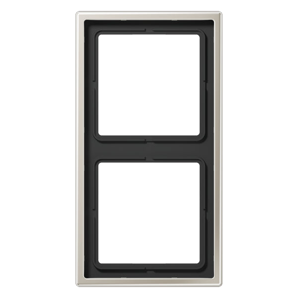 Jung Aluminum/Steel/Chrome Cover Frame Switchgear - ES2982