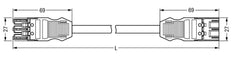 Wago Winsta Midi Patch Cord Adjustable Building Installation - 771-9993/006-502