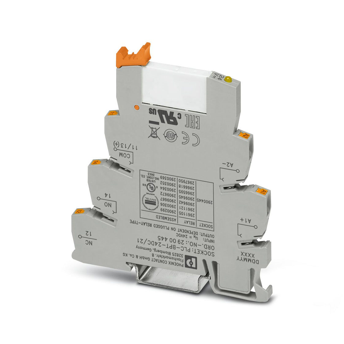 Phoenix Contact PLC Auxiliary Relay - 2900299