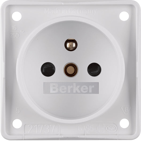 Hager Berker Integro Wall Outlet (WCD Switchgear) - 961952502