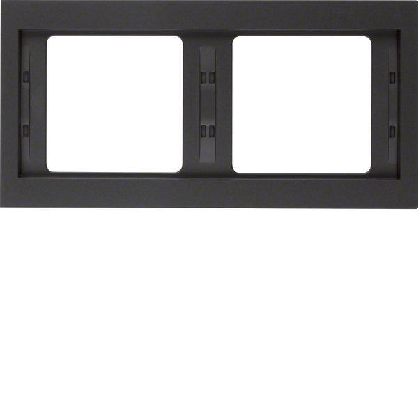 Hager Berker K.1 Cover Frame Switchgear - 13637006