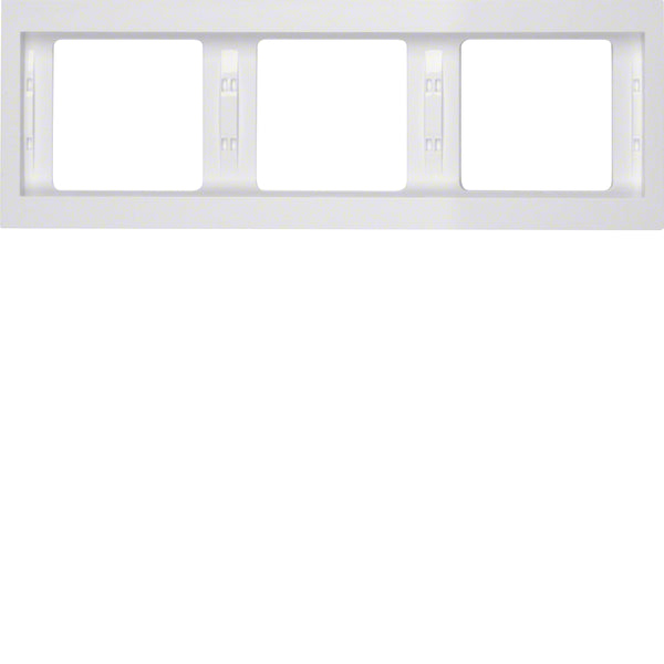 Hager Berker K.1 Cover Frame Switchgear - 13737009
