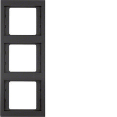 Hager Berker K.1 Cover Frame Switchgear - 13337006