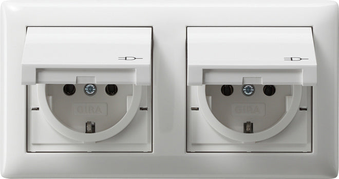 Gira Standard 55 Wall Socket Outlet (WCD Switchgear) - 115803