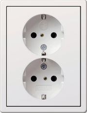Gira F100 Wall Socket Outlet (WCD Switchgear) - 0783112