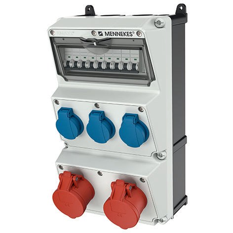 Mennekes AMAXX CEE Socket Combination - 930048