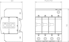 OBO V20 Mains Surge Protector - 5094656