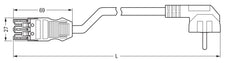 Wago Winsta Midi Patch Cord Adjustable Building Installation - 771-9993/306-102