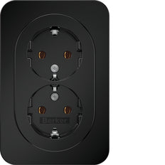 Hager Berker R.1 Wall Outlet (WCD Switchgear) - 47742045