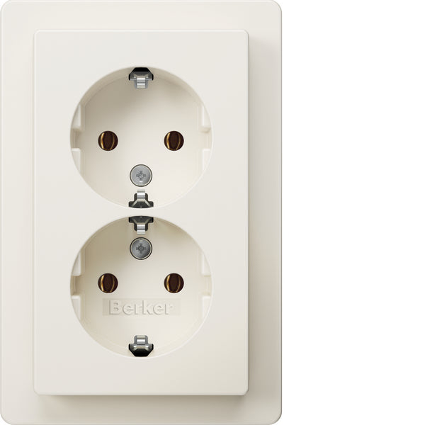 Hager Berker Q.1 Wall Outlet (WCD Switchgear) - 47746089