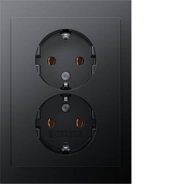 Hager Berker K.1 Wall Outlet (WCD Switchgear) - 47747006