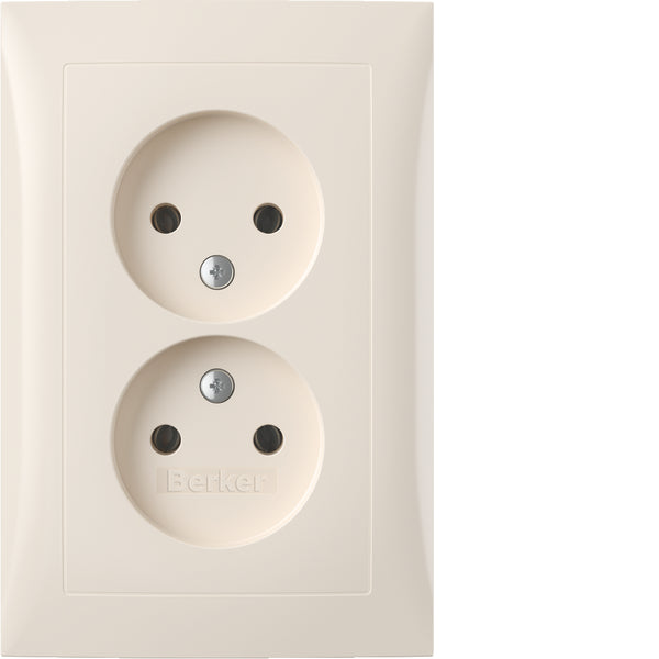 Hager Berker S.1 Wall Outlet (WCD Switchgear) - 47958982