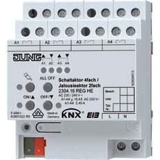 Jung EIB-KNX Switch Actuator Bus System - 2304.16REGHE