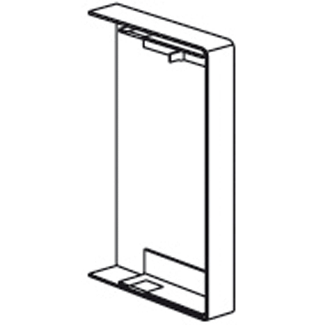 Stago WG 3000 End bulkhead Wall channel/ Column - INS5552803