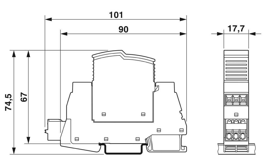 Phoenix Contact Device Overvoltage Protection - 2907928