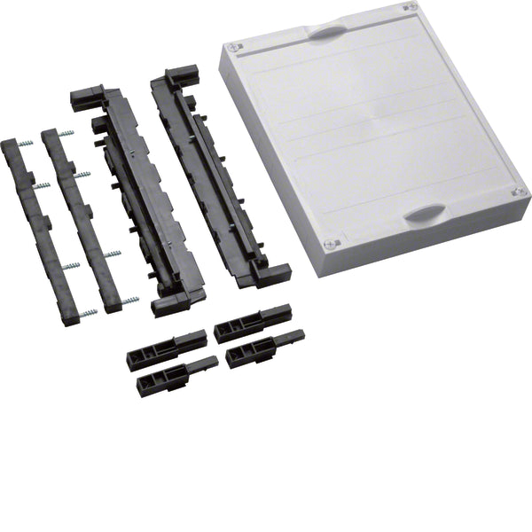 Hager Univers Flush-Mounted Unit With track Systems - UE21E0