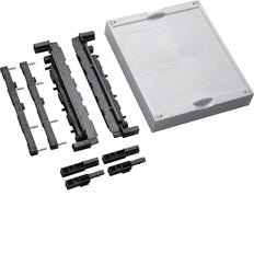 Hager Univers Flush-Mounted Unit With track Systems - UE21E0