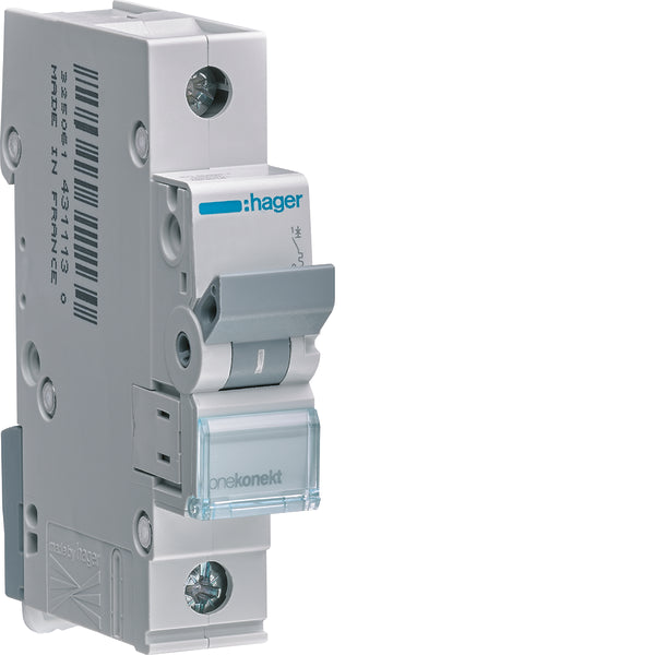 Hager MCN Circuit Breaker - MCN102