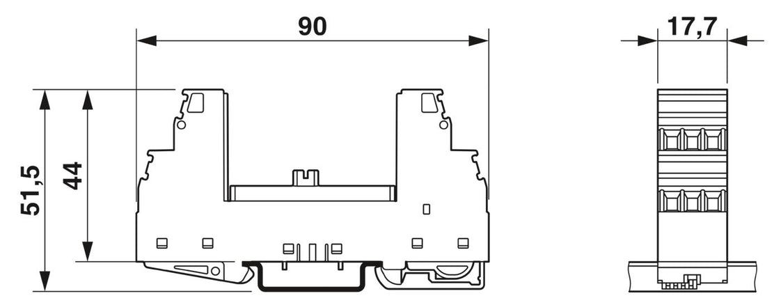 Phoenix Contact PT Basic Element For Overvoltage Cut-Off valve - 2856113