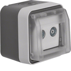Hager Berker W.1 Antenna Socket Outlet - 12033515