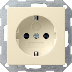 Gira System 55 Wall Socket Outlet (WCD Switchgear) - 045301